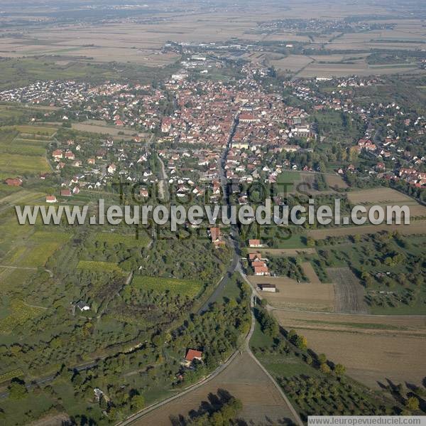 Photo aérienne de Rosheim