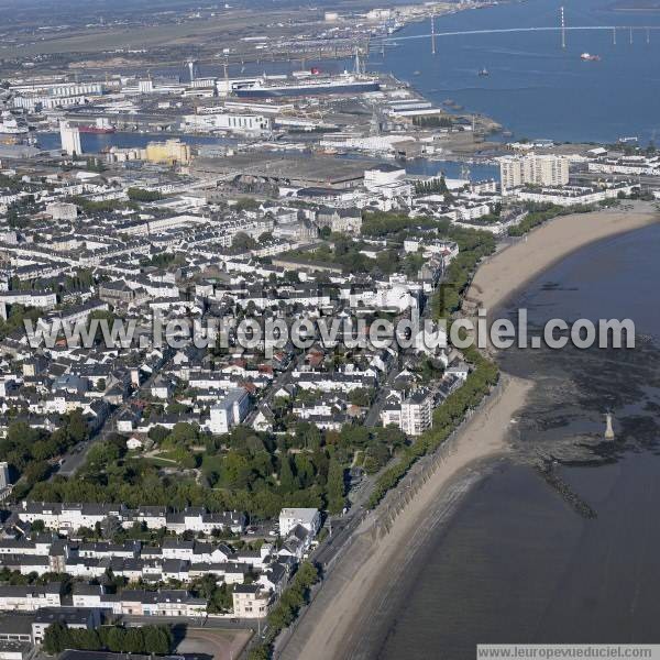 Photo aérienne de Saint-Nazaire