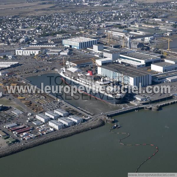 Photo aérienne de Saint-Nazaire