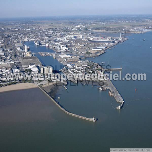 Photo aérienne de Saint-Nazaire