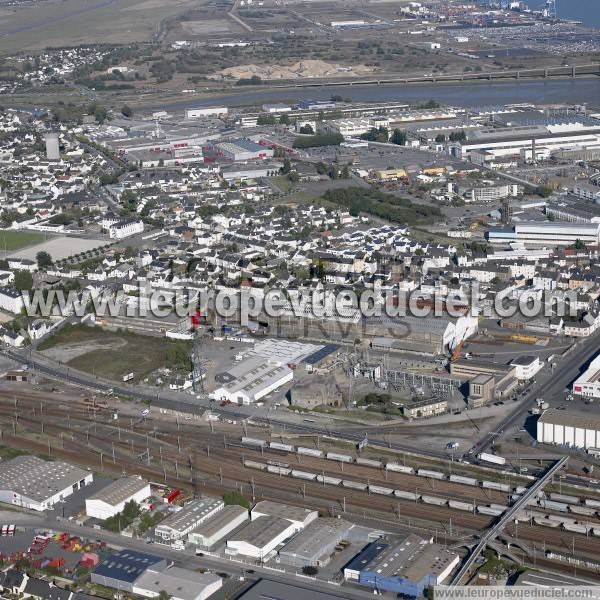 Photo aérienne de Saint-Nazaire