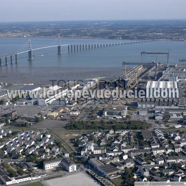 Photo aérienne de Saint-Nazaire