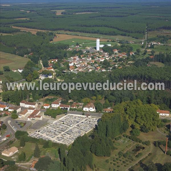 Photo aérienne de Rion-des-Landes