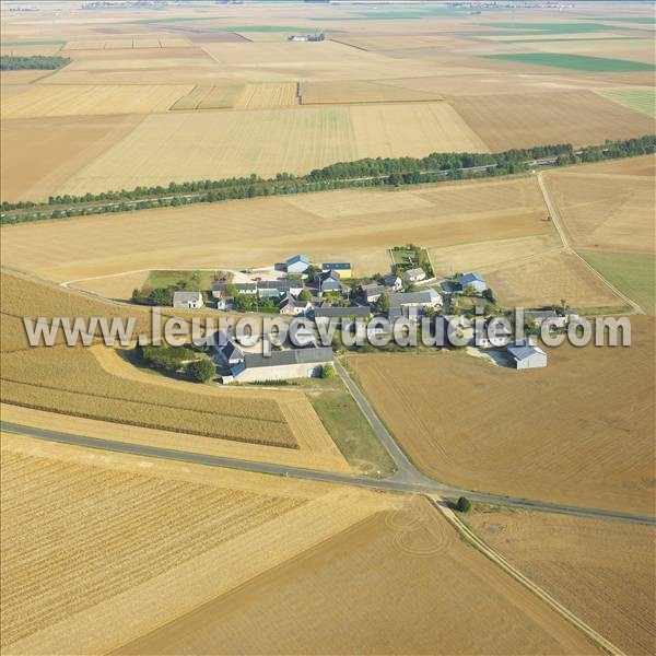 Photo aérienne de Bazoches-les-Hautes