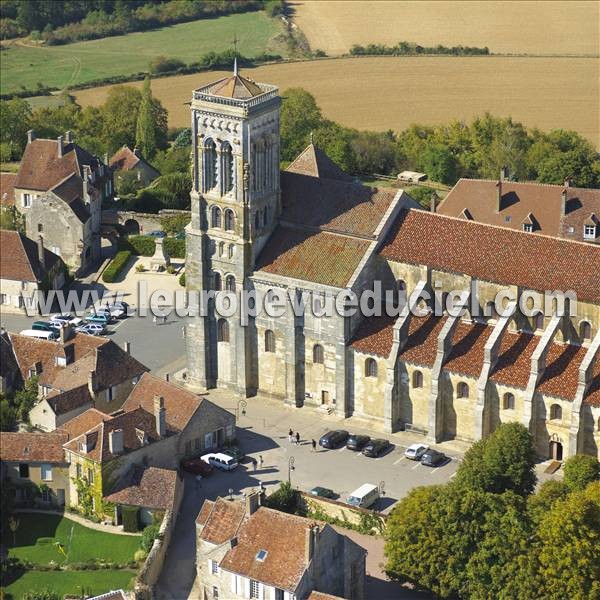 Photo aérienne de Vzelay