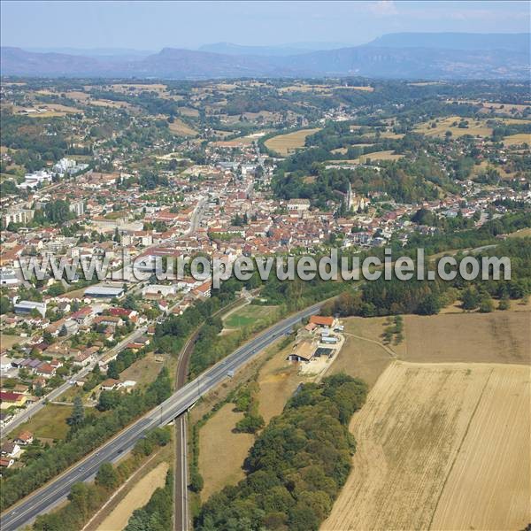 Photo aérienne de La Tour-du-Pin