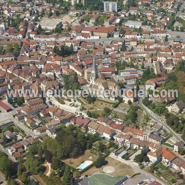 Photo aérienne de La Tour-du-Pin