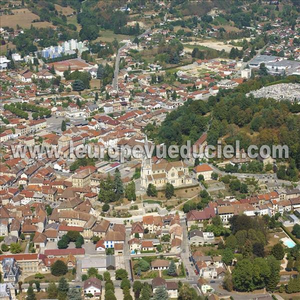 Photo aérienne de La Tour-du-Pin