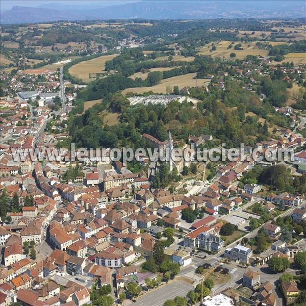 Photo aérienne de La Tour-du-Pin