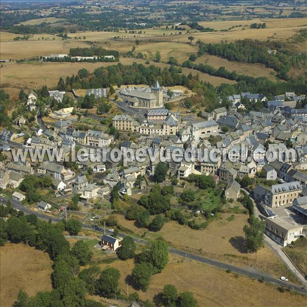 Photo aérienne de Laguiole