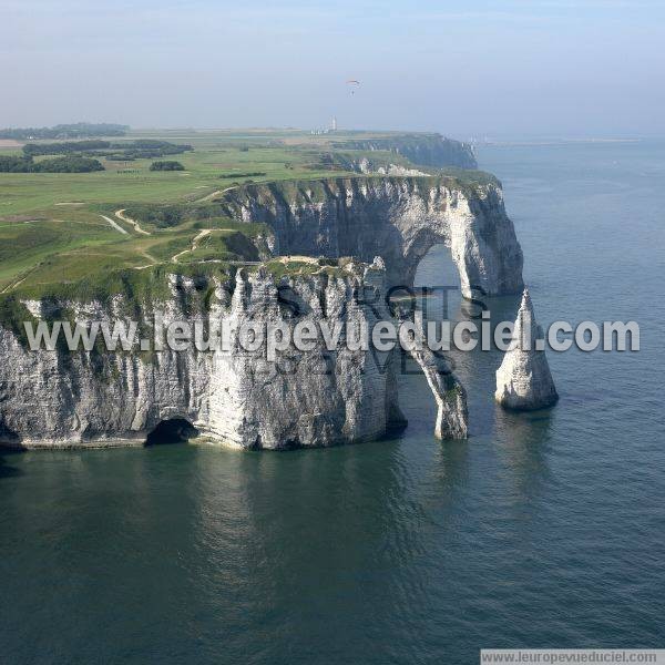 Photo aérienne de tretat