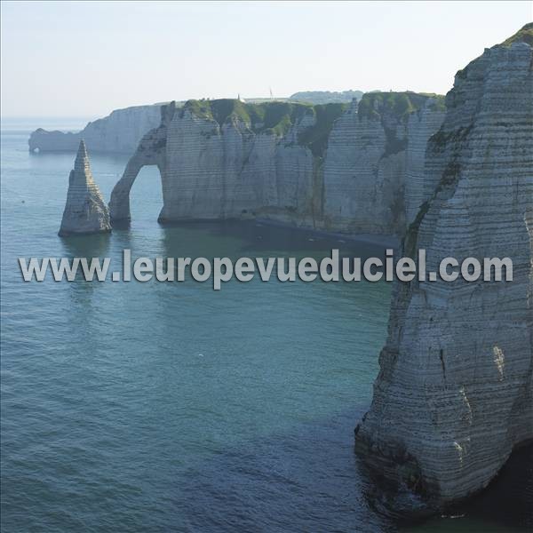 Photo aérienne de tretat