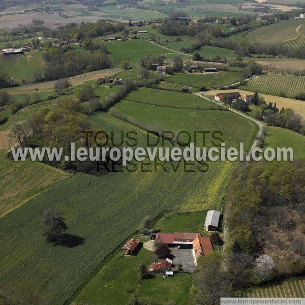 Photo aérienne de Lasserre