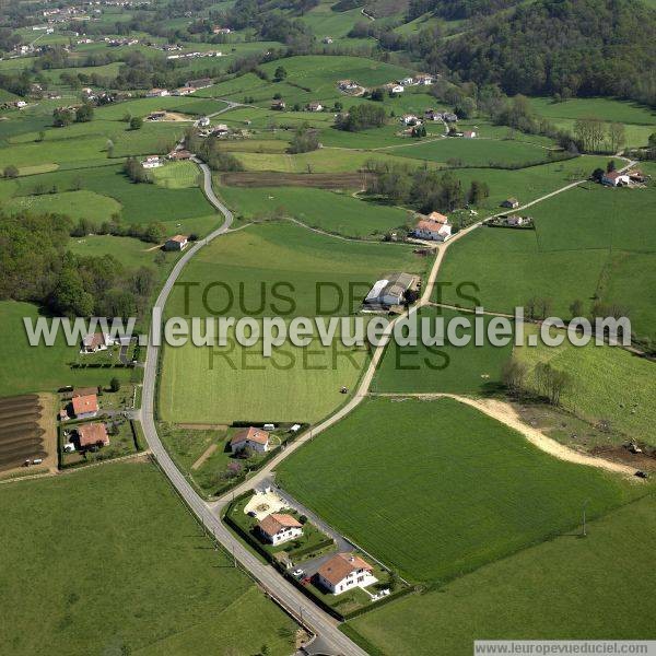 Photo aérienne de Ahaxe-Alciette-Bascassan
