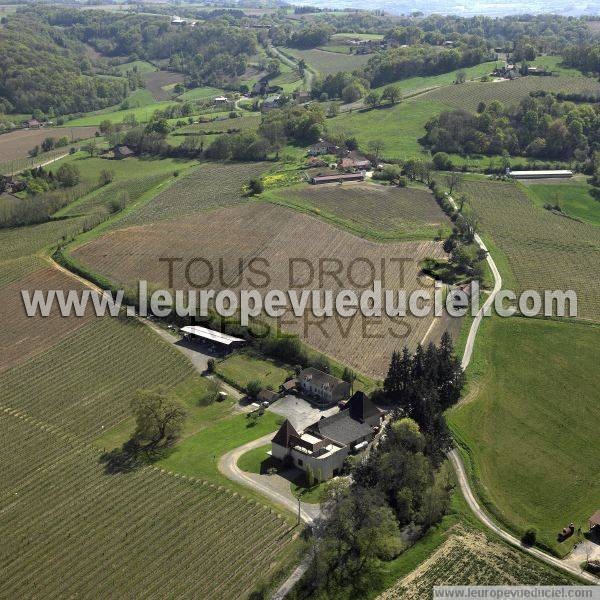 Photo aérienne de Aurions-Idernes