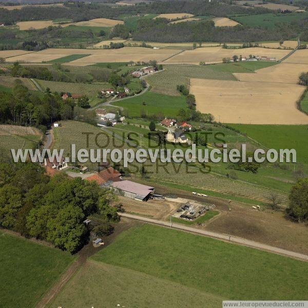 Photo aérienne de Aurions-Idernes