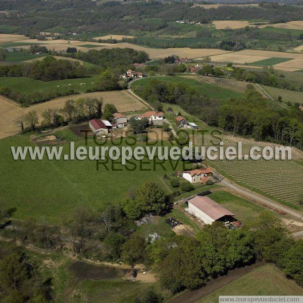 Photo aérienne de Aurions-Idernes