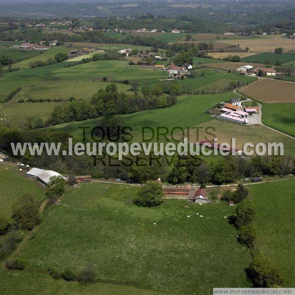 Photo aérienne de Bournos