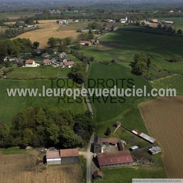 Photo aérienne de Bournos