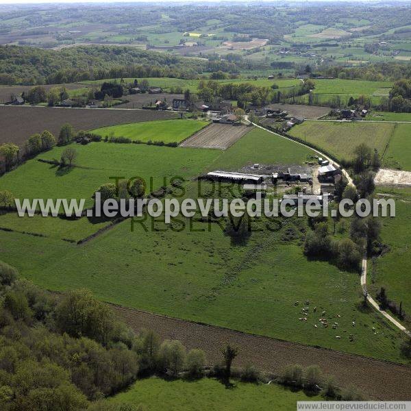 Photo aérienne de Castillon (Canton de Lembeye)