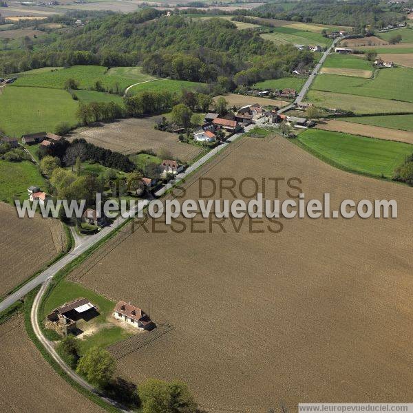 Photo aérienne de Castillon (Canton de Lembeye)