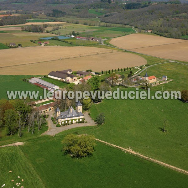 Photo aérienne de Corbère-Abères