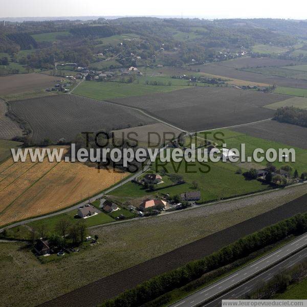 Photo aérienne de Labastide-Monrjeau