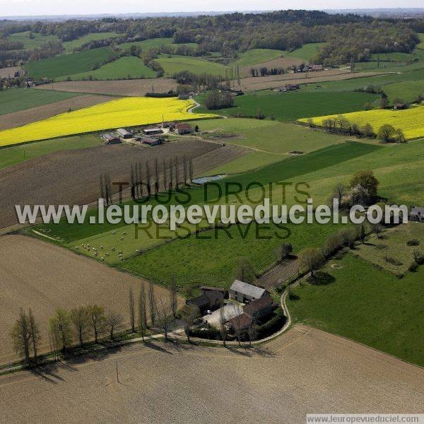 Photo aérienne de Lannecaube