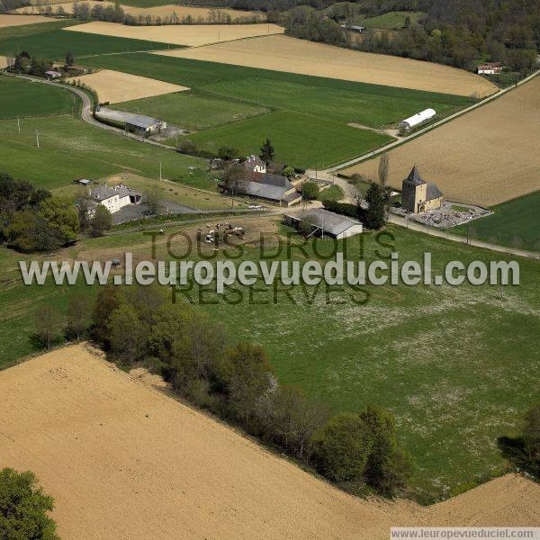 Photo aérienne de Lannecaube