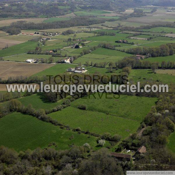 Photo aérienne de Poursiugues-Boucoue