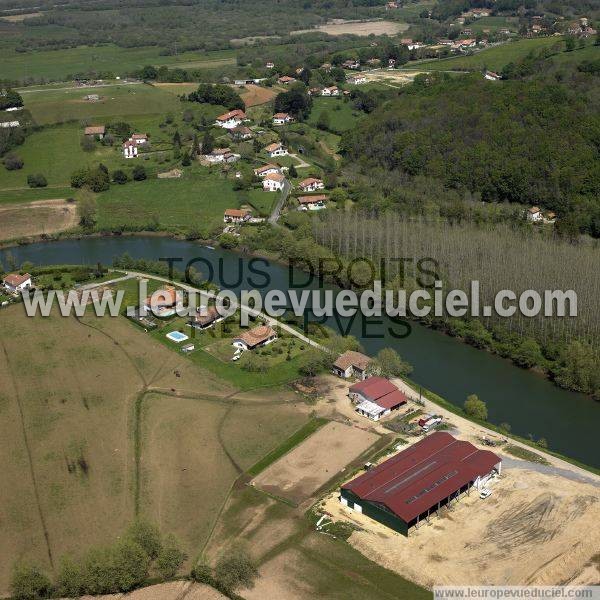 Photo aérienne de Villefranque