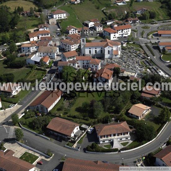 Photo aérienne de Briscous
