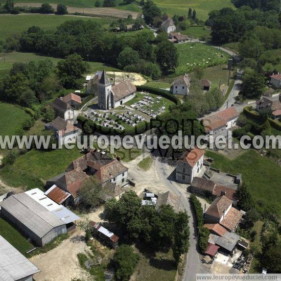 Photo aérienne de Castetbon