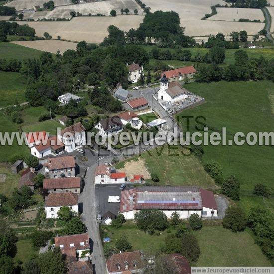 Photo aérienne de Castillon (Canton d'Arthez-de-Béarn)