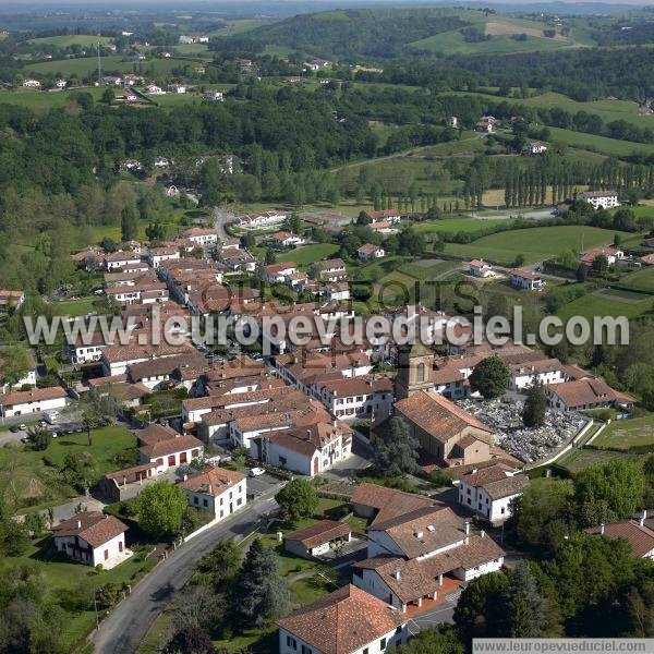 Photo aérienne de La Bastide-Clairence