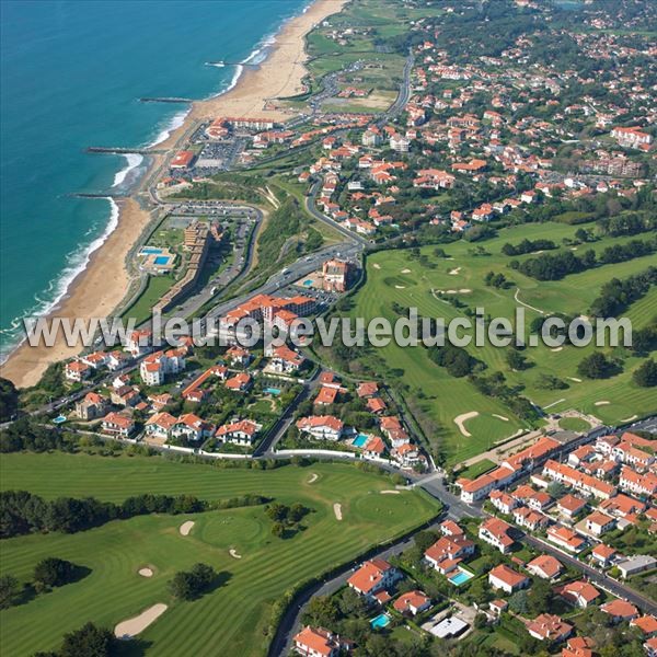 Photo aérienne de Anglet