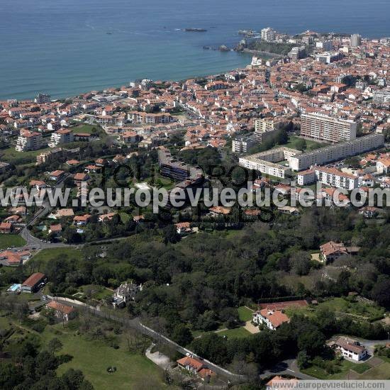 Photo aérienne de Biarritz