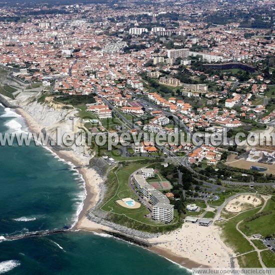 Photo aérienne de Biarritz