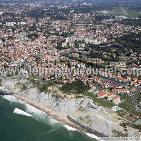 Photo aérienne de Biarritz