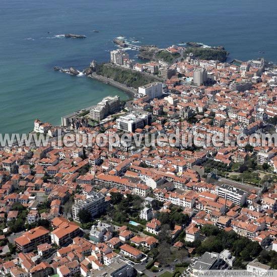 Photo aérienne de Biarritz