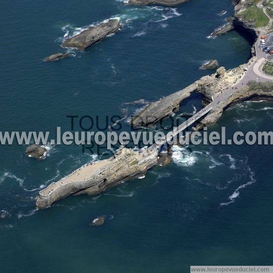 Photo aérienne de Biarritz