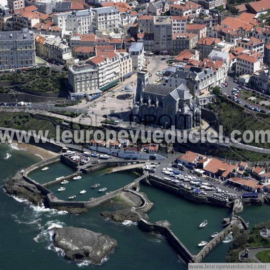 Photo aérienne de Biarritz