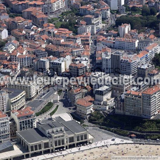 Photo aérienne de Biarritz