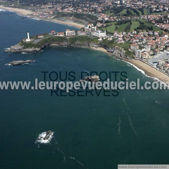 Photo aérienne de Biarritz