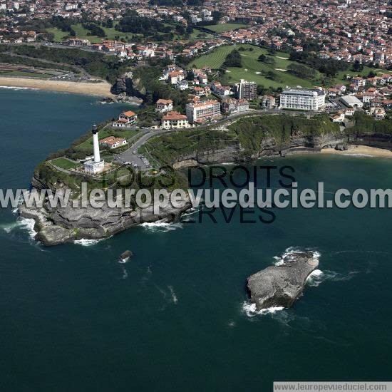 Photo aérienne de Biarritz