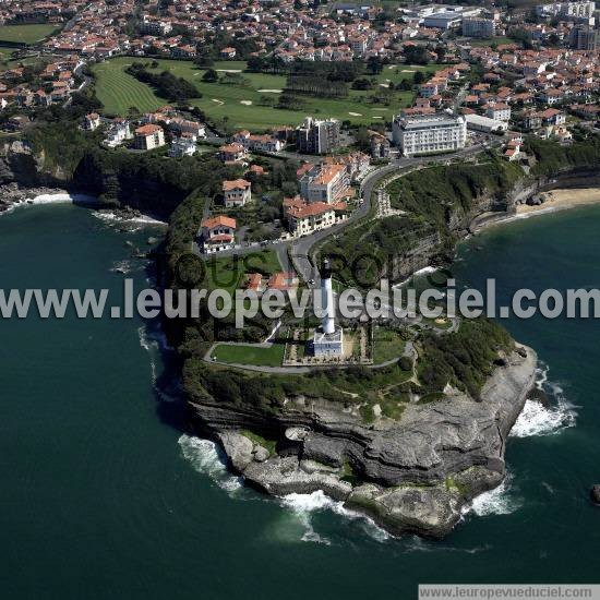 Photo aérienne de Biarritz