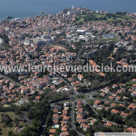 Photo aérienne de Biarritz