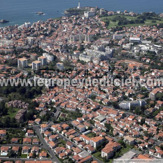 Photo aérienne de Biarritz