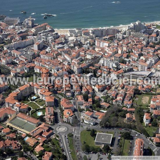 Photo aérienne de Biarritz