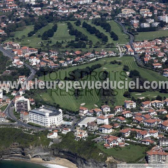 Photo aérienne de Biarritz